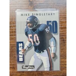 Mike Singletary 1992 Skybox Primetime #85 - Chicago Bears - NFL - Freshly Opened